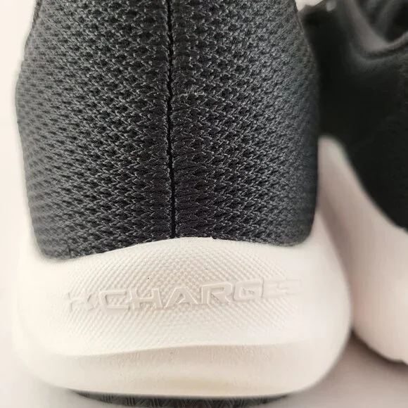 Under Armour Charged Pursuit 3 Women's Running Shoes Size 8 Black/White - Picture 5 of 12